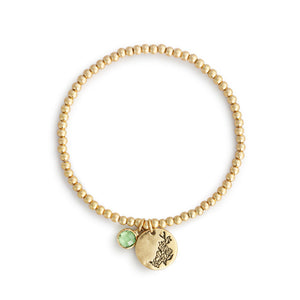 August Birthstone Bracelet