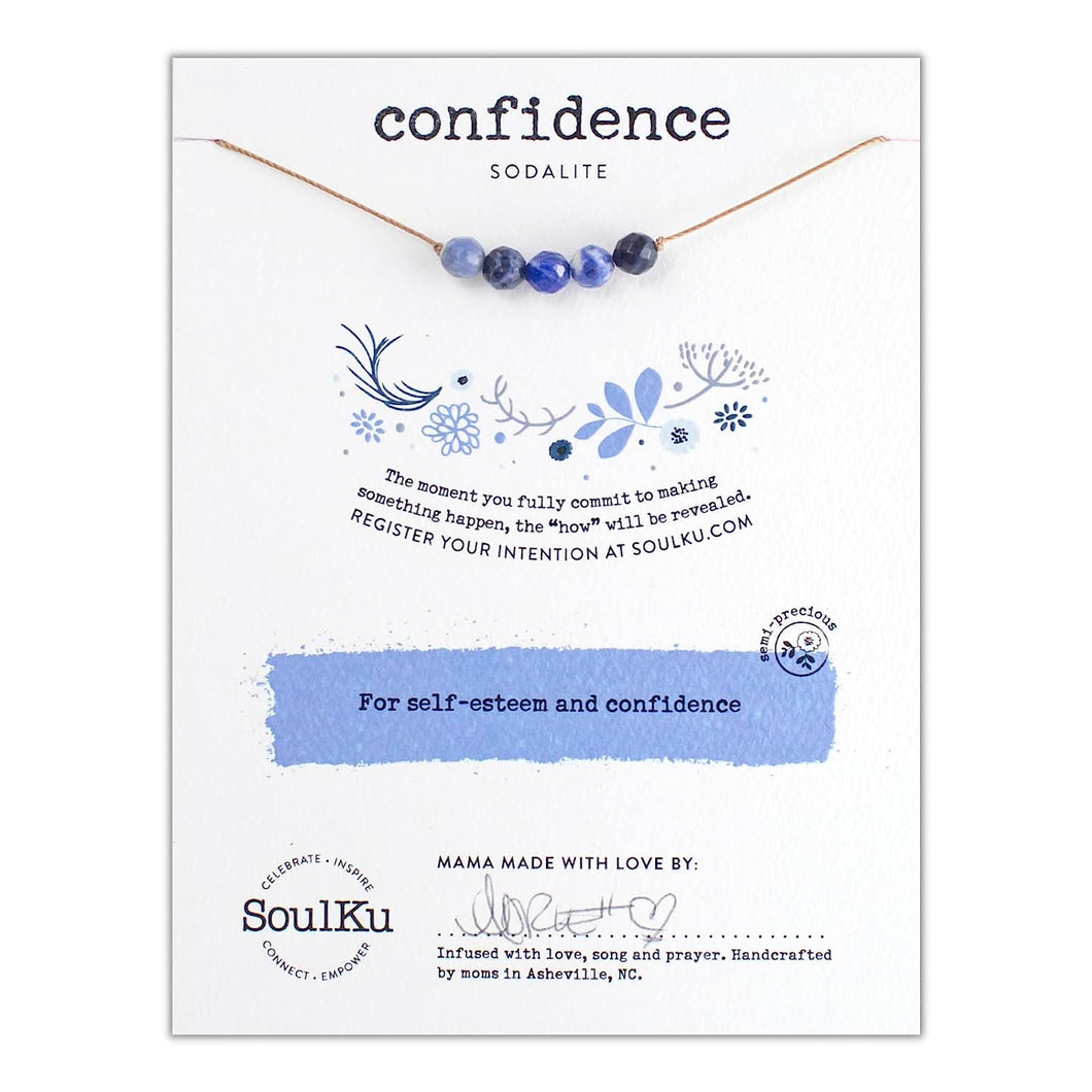 Sodalite Confidence Necklace