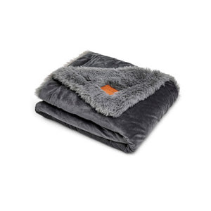 Guardian Angel Throw Blanket Gray