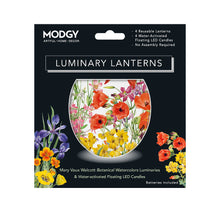 Load image into Gallery viewer, Botanical Watercolors Luminary