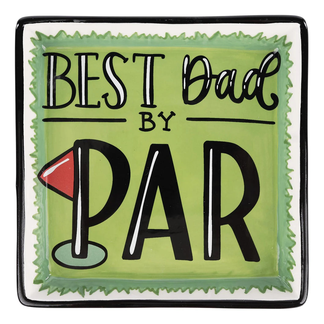 Best Dad By Par Tray