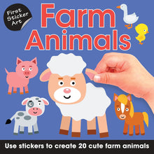 Load image into Gallery viewer, Farm Animals First Sticker Book