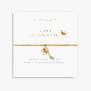 Graduation Bracelet Gold