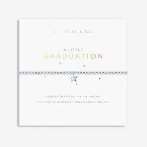 Graduation Bracelet Silver