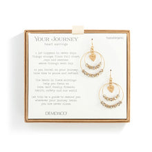 Load image into Gallery viewer, Beaded Love Earrings: Gray