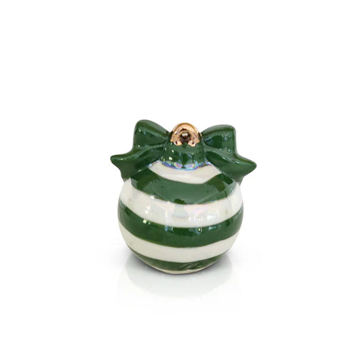 NF Ornament Green and White