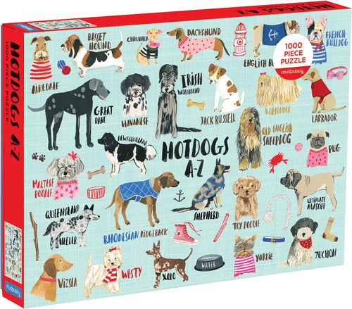 Hot Dogs A-Z Puzzle