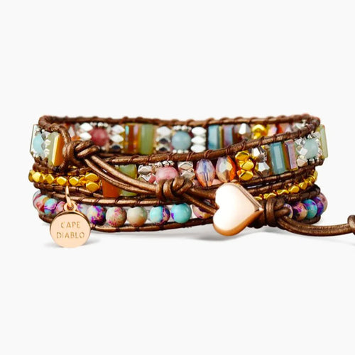 Imperial Heart Protection Wrap Bracelet