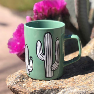 Jade Cactus Mug