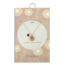 Load image into Gallery viewer, July Birthstone Necklace