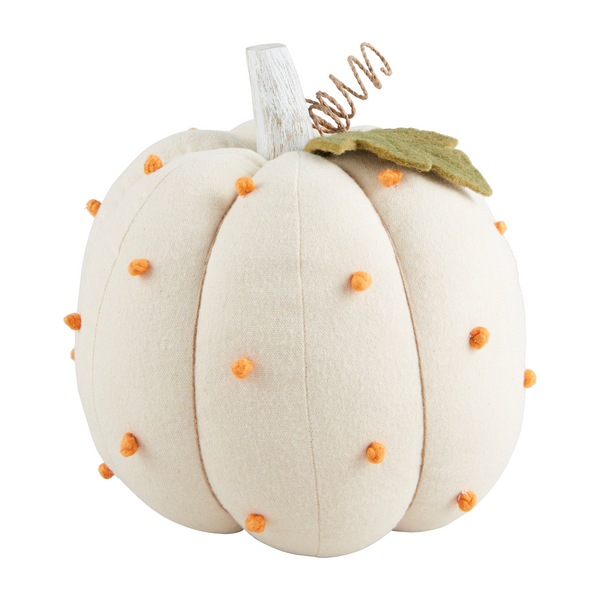 Dotted Stuffed Pumpkin