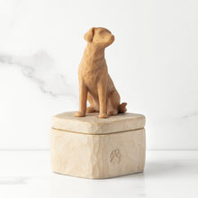 Load image into Gallery viewer, Love My Dog (Golden) Keepsake Box
