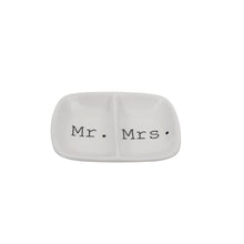 Load image into Gallery viewer, Mr Mrs Ring Holder