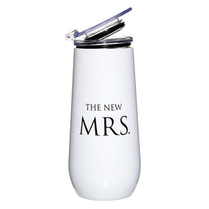 Champagne Tumbler: The New Mrs.