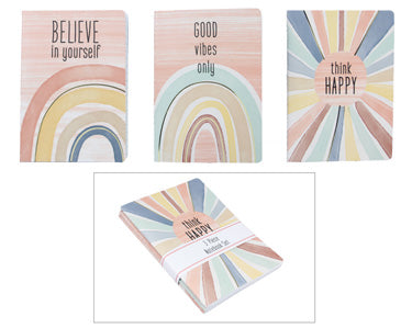 Think Happy Notebook Set