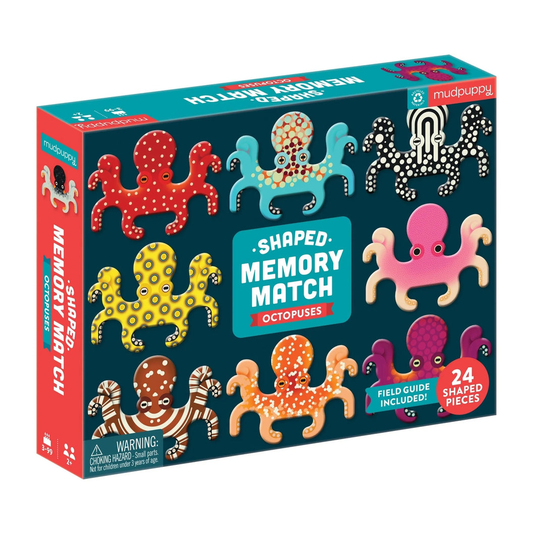 Octopuses Shaped Memory Game