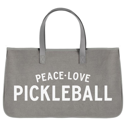 Peace Love Pickleball Tote