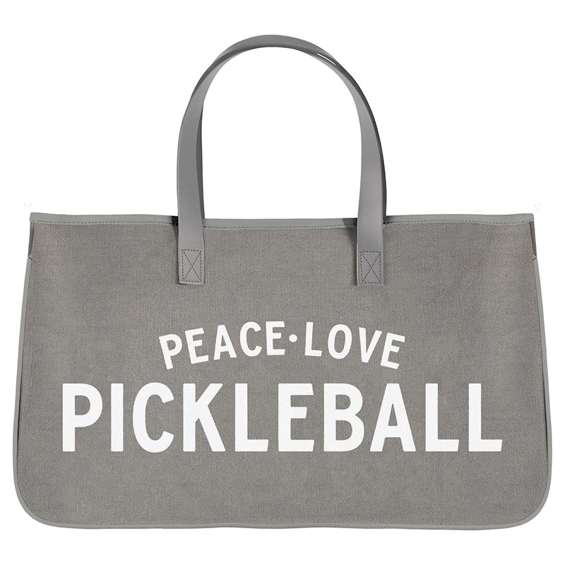 Peace Love Pickleball Tote