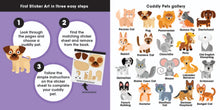 Load image into Gallery viewer, Cuddly Pets First Sticker Book