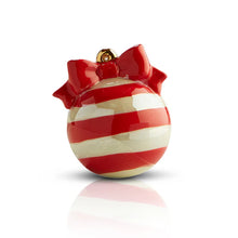 Load image into Gallery viewer, NF Ornament Red and White (Deck the Halls)