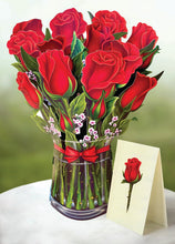 Load image into Gallery viewer, Red Roses Flower Bouquet