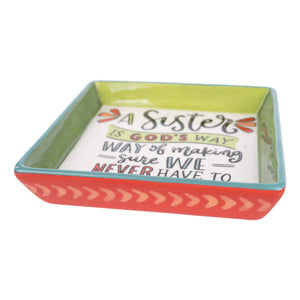 Sister Never Alone Tray