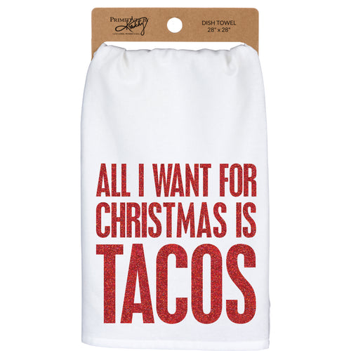Tacos Christmas Towel