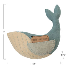 Load image into Gallery viewer, Whale Tooth Fairy Pillow