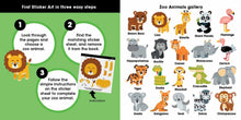 Load image into Gallery viewer, Zoo Animals First Sticker Book