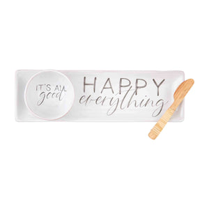 Happy Everything Tray & Dip Set