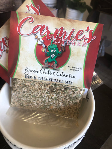 Carmie's Fiesta Green Chili & Cilantro Dip