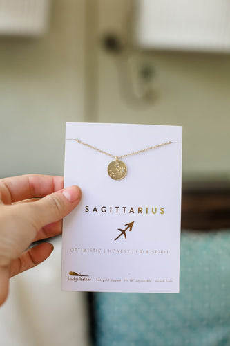 Zodiac Necklace: Sagittarius