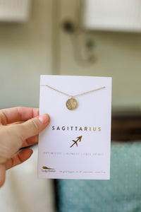 Zodiac Necklace: Sagittarius