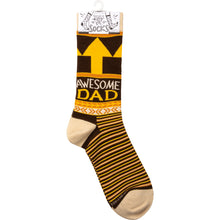 Load image into Gallery viewer, Awesome Dad Socks