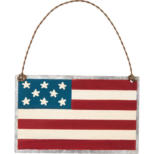 American Flag Ornament