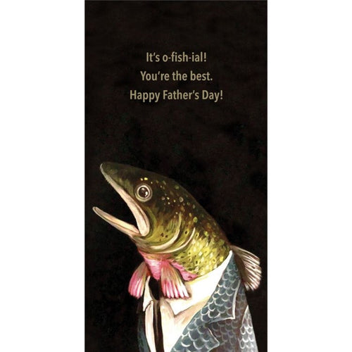 Father's Day Fish Card