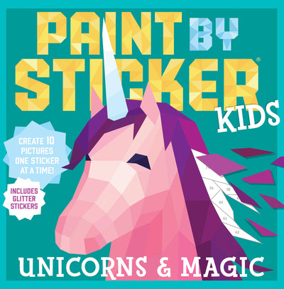 Paint By Sticker: Unicorns & Magic